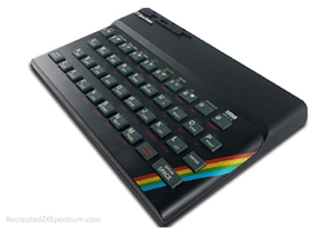 The recreated Sinclair ZX Spectrum